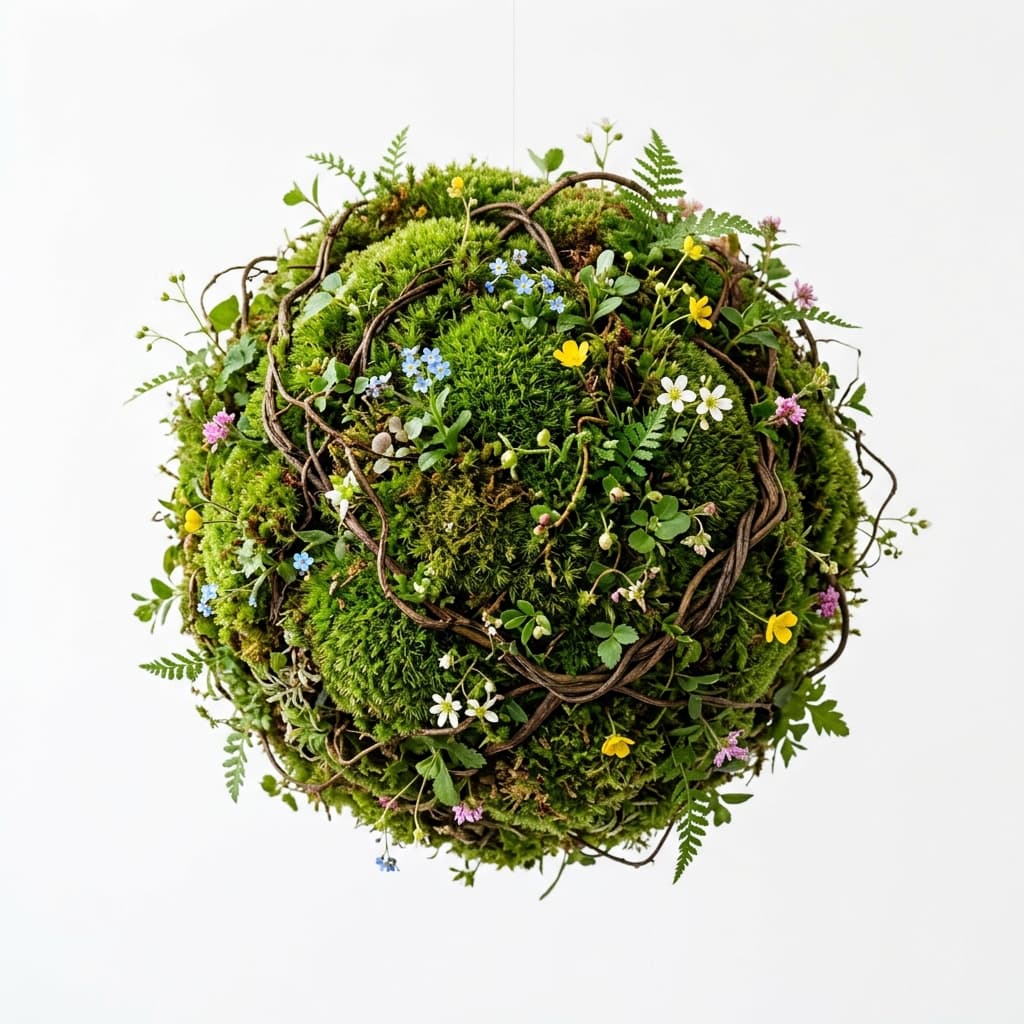 Botanical AI Living Sphere